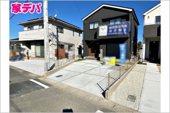 【1号棟】完成しました！・3LDK・リビング16帖・全居室CL付き・ファミリークローク・シューズクローク・駐車スペース2台