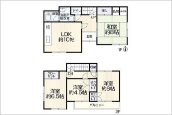 4LDK（リフォーム後の間取）