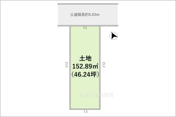 ※図面と現況に相違がある場合は現況優先とします