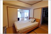【和室約6帖】収納の付いた和室。座布団やお布団なども仕舞っておけますね。
