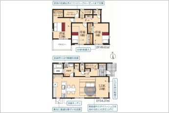 3LDK※図面と現況に相違ある場合には現況優先とします。