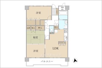 3LDK※図面と現況が異なる場合は現況優先となります