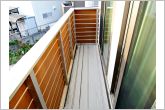 陽当たり良好で、晴れた日には洗濯物がカラッと乾きますね