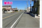 前面道路：西側約10ｍ幅