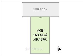 1区画※図面と現況に相違がある場合は現況優先とします