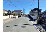 前面道路：北側約8ｍ幅