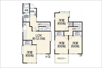4LDK（リフォーム後の間取り）