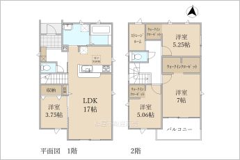 4SLDK※図面と現況に相違ある場合には現況優先とします。