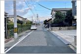 前面道路：北側6ｍ幅