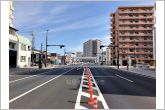 前面道路：六間道路