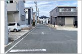 前面道路：東側6ｍ幅