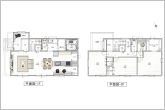 ■参考プラン（間取り）・3LDK+土間収納+パントリー・建物価格：2385万円（税込）・延床面積：111.37平米（33.68坪）