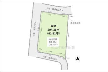 ※図面と現況に相違ある場合には現況優先とします。