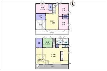 4SLDK※図面と現況に相違ある場合には現況優先とします。
