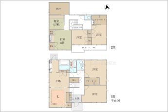 6SLDK※図面と現況に相違ある場合には現況優先とします。