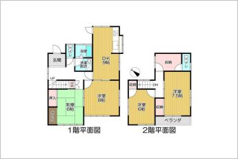 4SLDK※図面と現況に相違ある場合には現況優先とします。