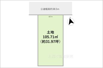 整形地※図面と現況に相違ある場合には現況優先とします。