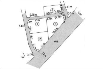 3号地※図面と現況に相違ある場合には現況優先とします。