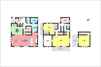 4SLDK※図面と現況に相違ある場合には現況優先とします。
