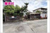 敷地面積約71坪の整形地！間口も約11mあり、多様な設計プランに対応できます。