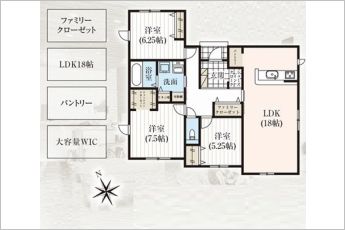 グラファーレ浜名区於呂3期　1号棟