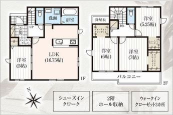 グラファーレ浜名区於呂3期　2号棟