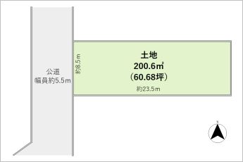 【整形地】※図面と現況に相違ある場合には現況優先とします。