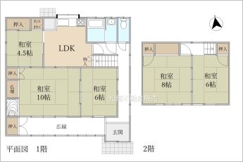 5LDK※図面と現況に相違ある場合には現況優先とします。