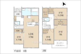 4SLDK※図面と現況に相違ある場合には現況優先とします。