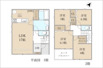 【4LDK】※図面と現況に相違ある場合には現況優先とします。