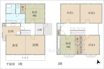 ※図面と現況に相違ある場合には現況優先とします。