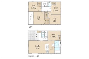 リーブルガーデン豊川市国府町豊成58-2期　2号棟