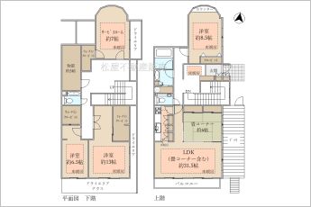 ※図面と現況に相違ある場合には現況優先とします。