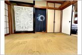 【和室6帖】和室があり三世代同居にも適した間取り。和室は来客時や小さなお子様のお昼寝スペースなどにも利用できとても便利です