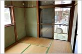 【1階和室6帖】2面採光で日当たり風通し良好