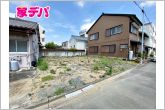 【建築条件なし】敷地面積約36坪、間口約10.5ｍの整形地