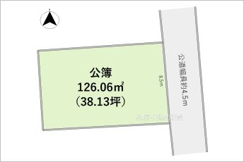整形地※図面と現況に相違ある場合には現況優先とします。