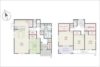 4LDK+小屋裏収納