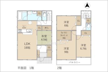 「4LDK」※図面と現況に相違ある場合には現況優先とします。