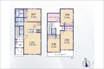 3SLDK※図面と現況に相違ある場合には現況優先とします。