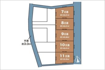 10区画