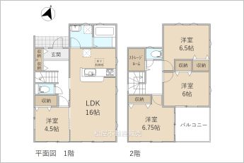 4SLDK※図面と現況に相違ある場合には現況優先とします。
