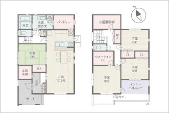 4LDK+小屋裏収納