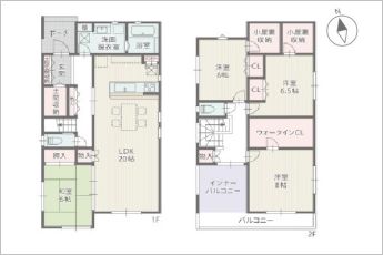 4LDK+小屋裏収納