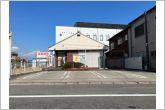 高浜馬場郵便局（380m）高浜馬場郵便局の西側からの全景です。
