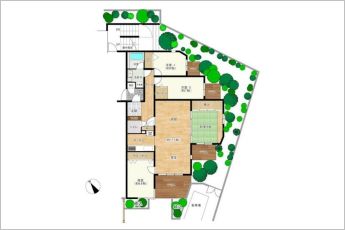 4LDK※図面と現況に相違ある場合には現況優先とします。