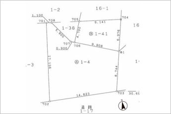 ※図面と現況に相違ある場合には現況優先とします。