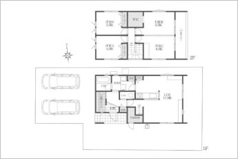 4LDK※図面と現況に相違ある場合には現況優先とします。