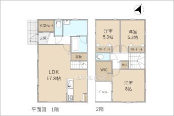 1号棟※図面と現況に相違ある場合には現況優先とします。