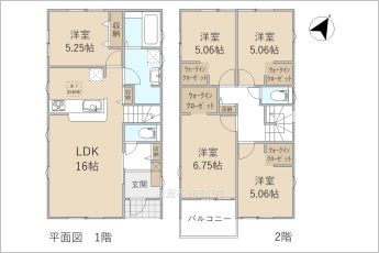 リーブルガーデン新城西入船第2期　1号棟